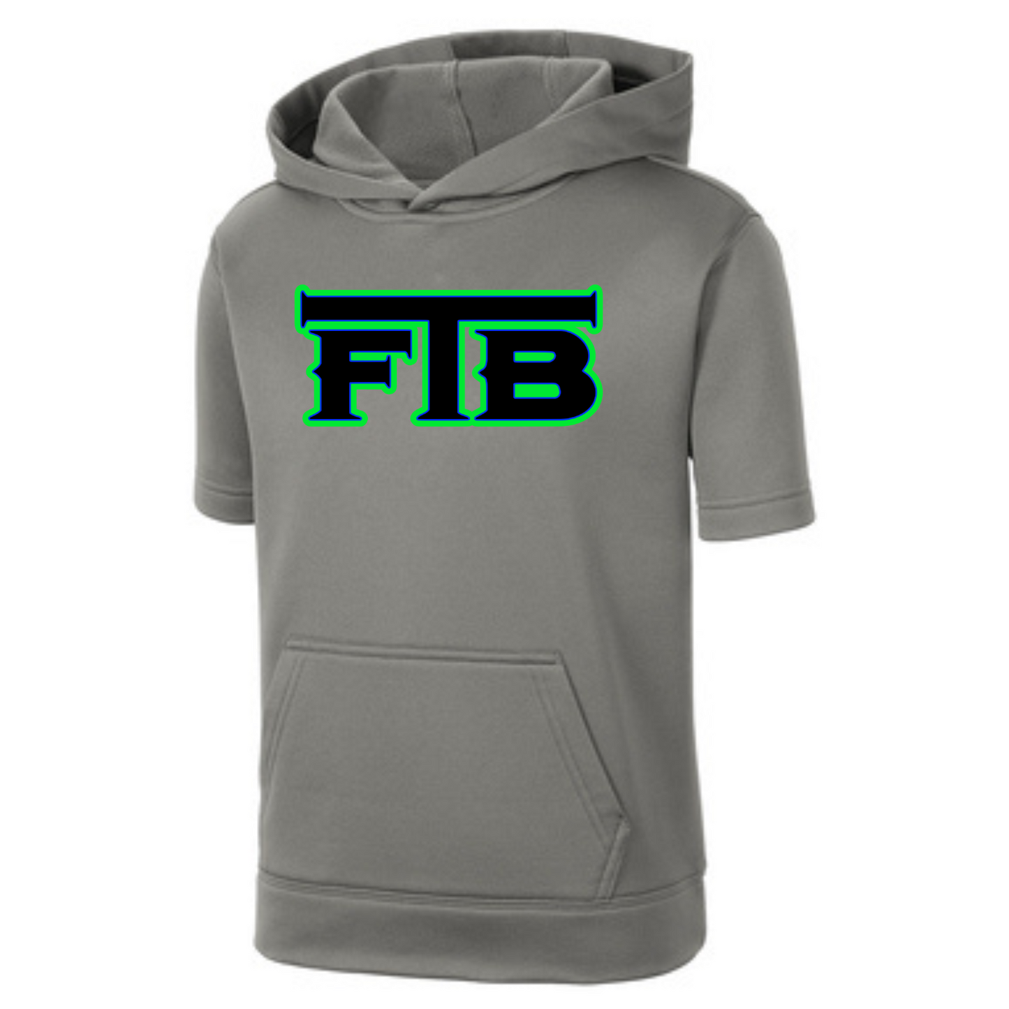 FTB Dri-Wick Short Sleeve Hoodie Adult