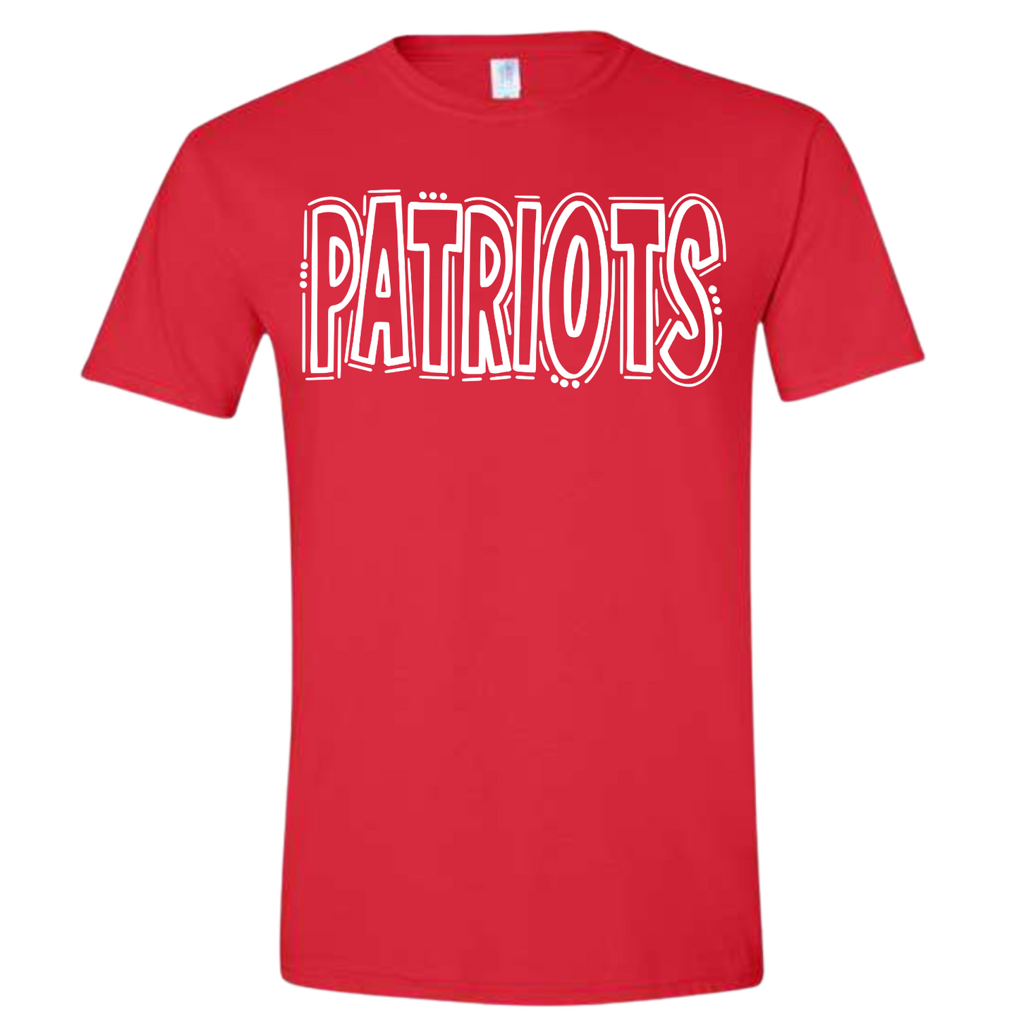 Patriots Doodle Tee Youth