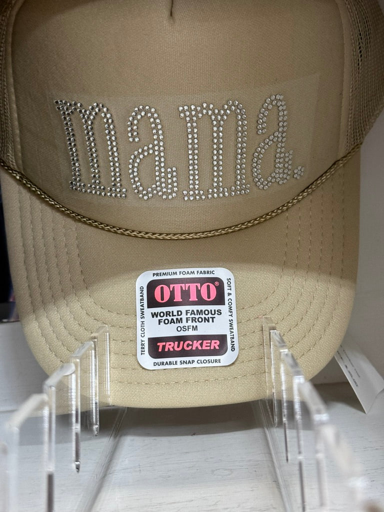 Mama Rhinestone Hat