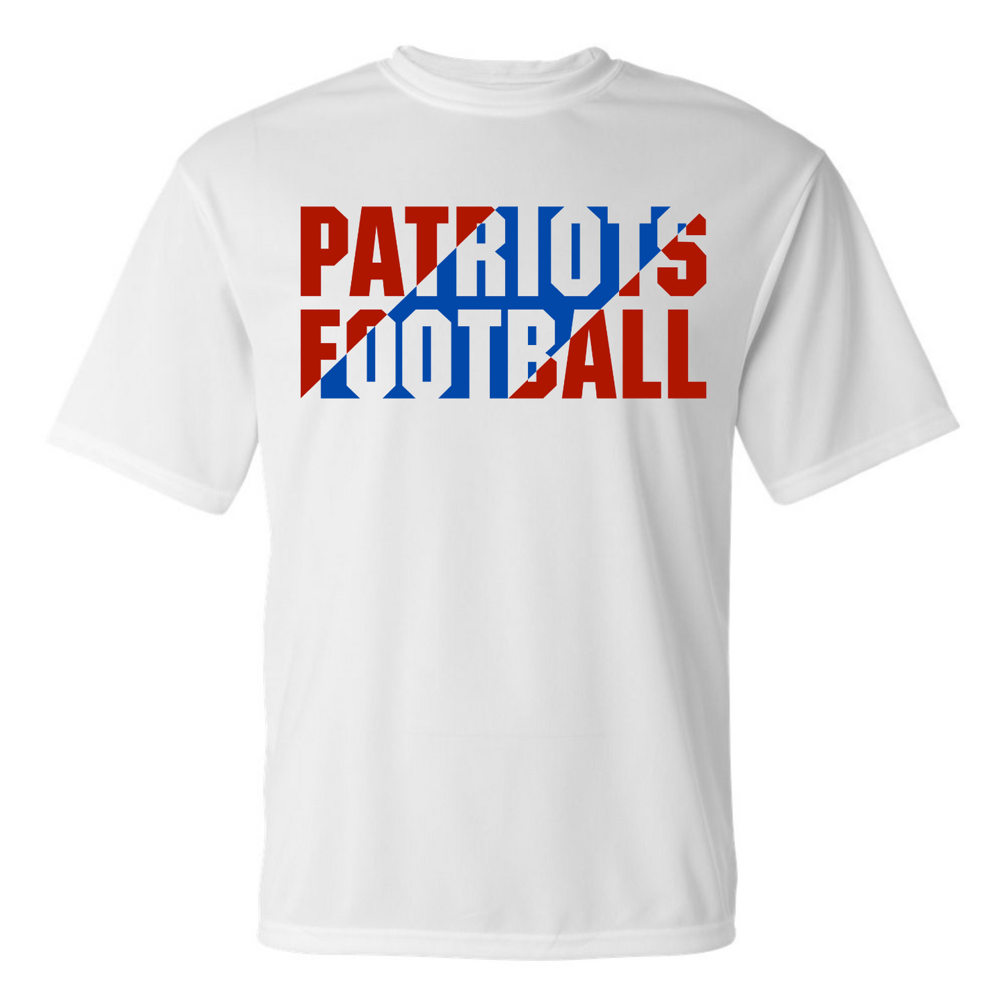 Patriots Football Slant Tee Youth