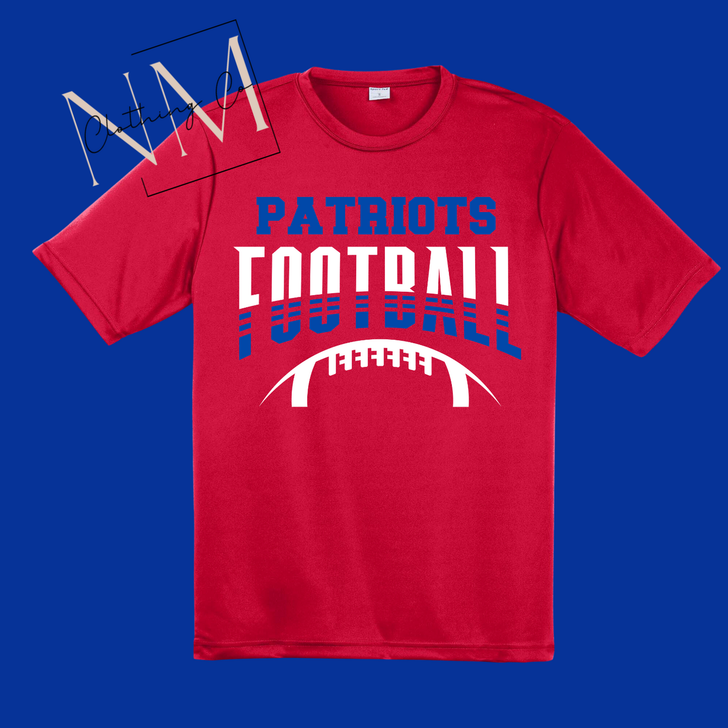 Patriots Football Dri-Wick Tee Youth