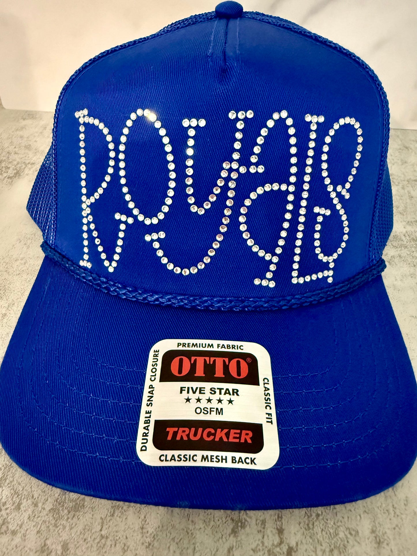 Royals Rhinestone Trucker Hat