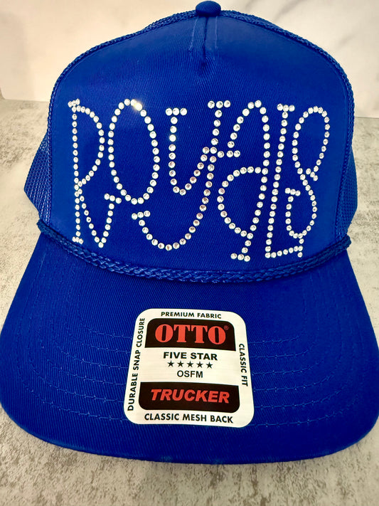 Royals Rhinestone Trucker Hat