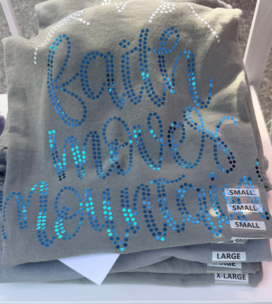 Faith Moves Mountains Spangle Tee