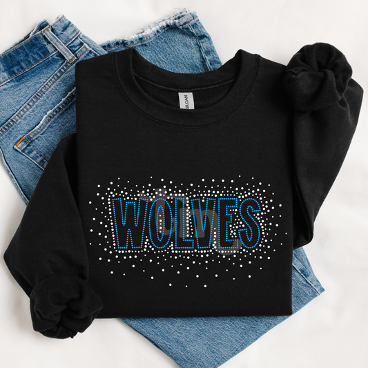 Wolves Scatter Spangle Adult