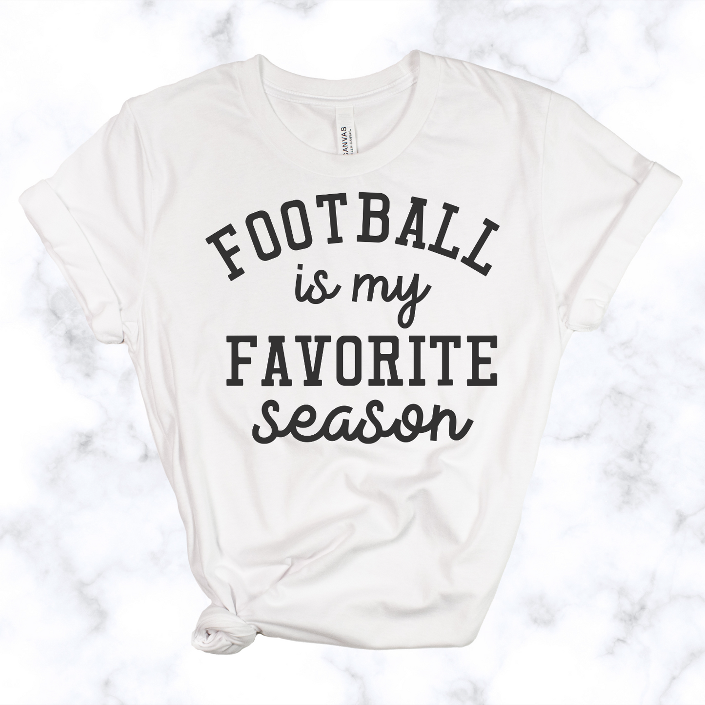 Football Is My Favorite Season Tee