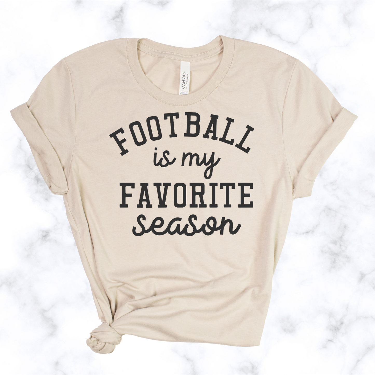 Football Is My Favorite Season Tee