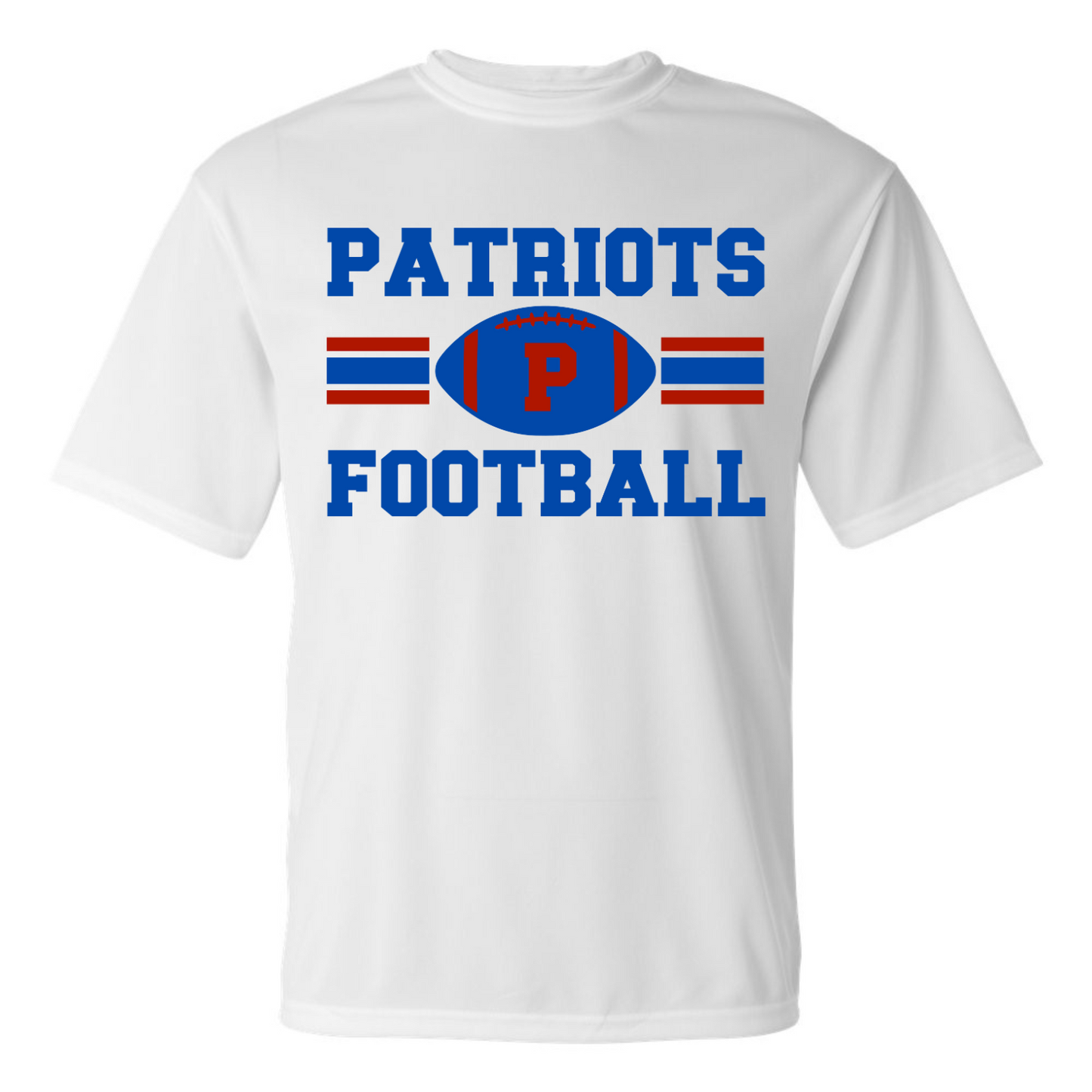 Patriots ‘P’ Football Tee Youth