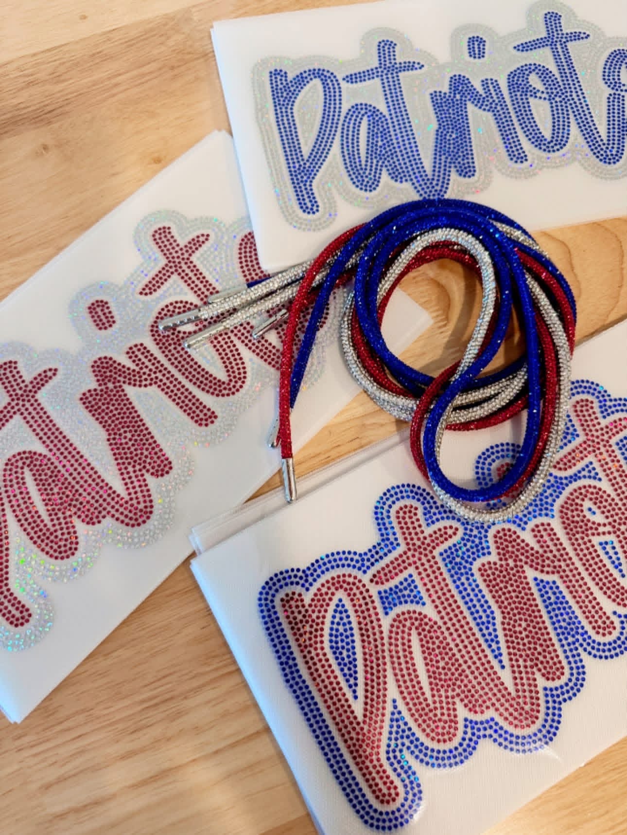 Patriots Outline Spangle