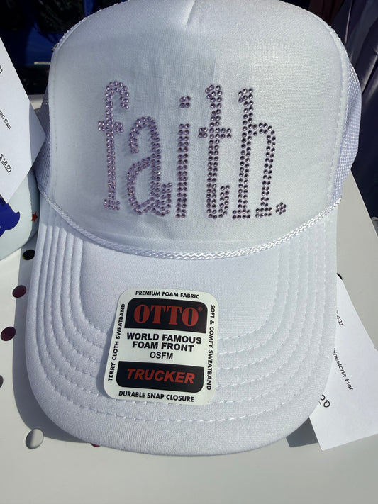 Faith Rhinestone Hat