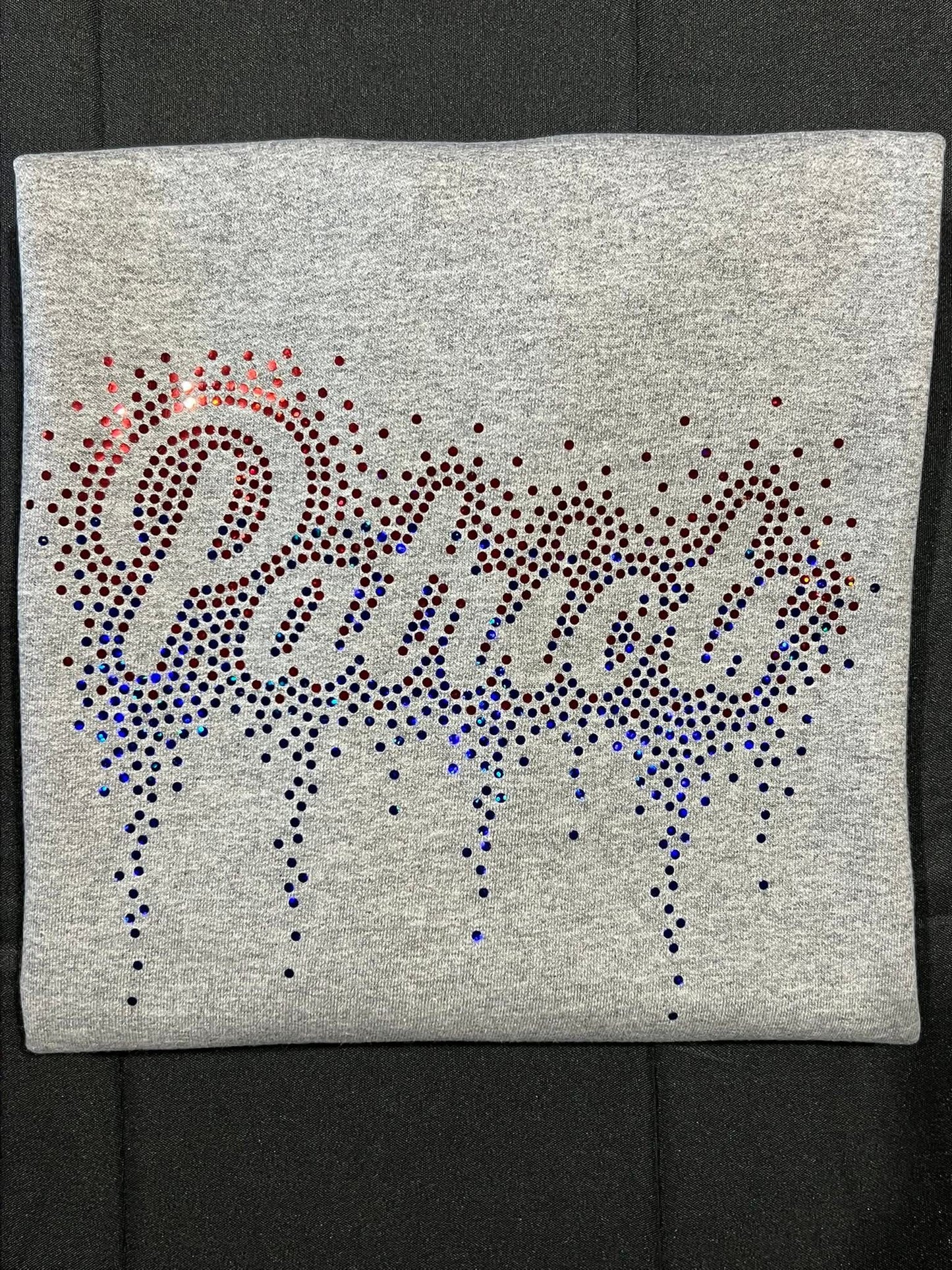 Patriots Ombré Drip Spangle