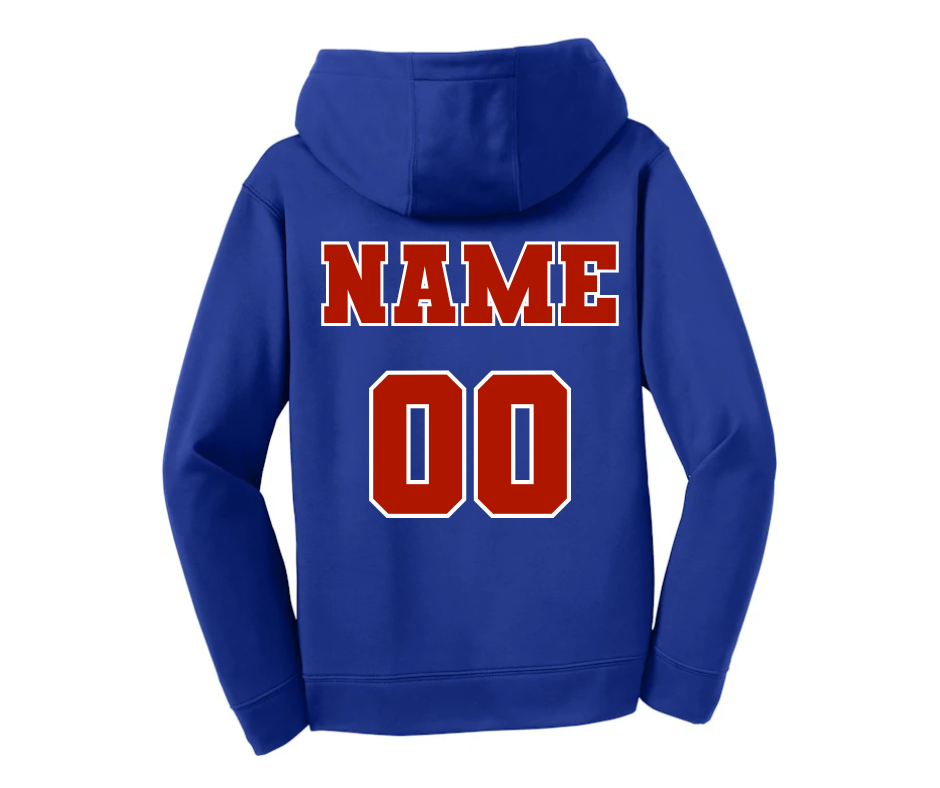 12u Patriots Football Dri-Wick Hoodie