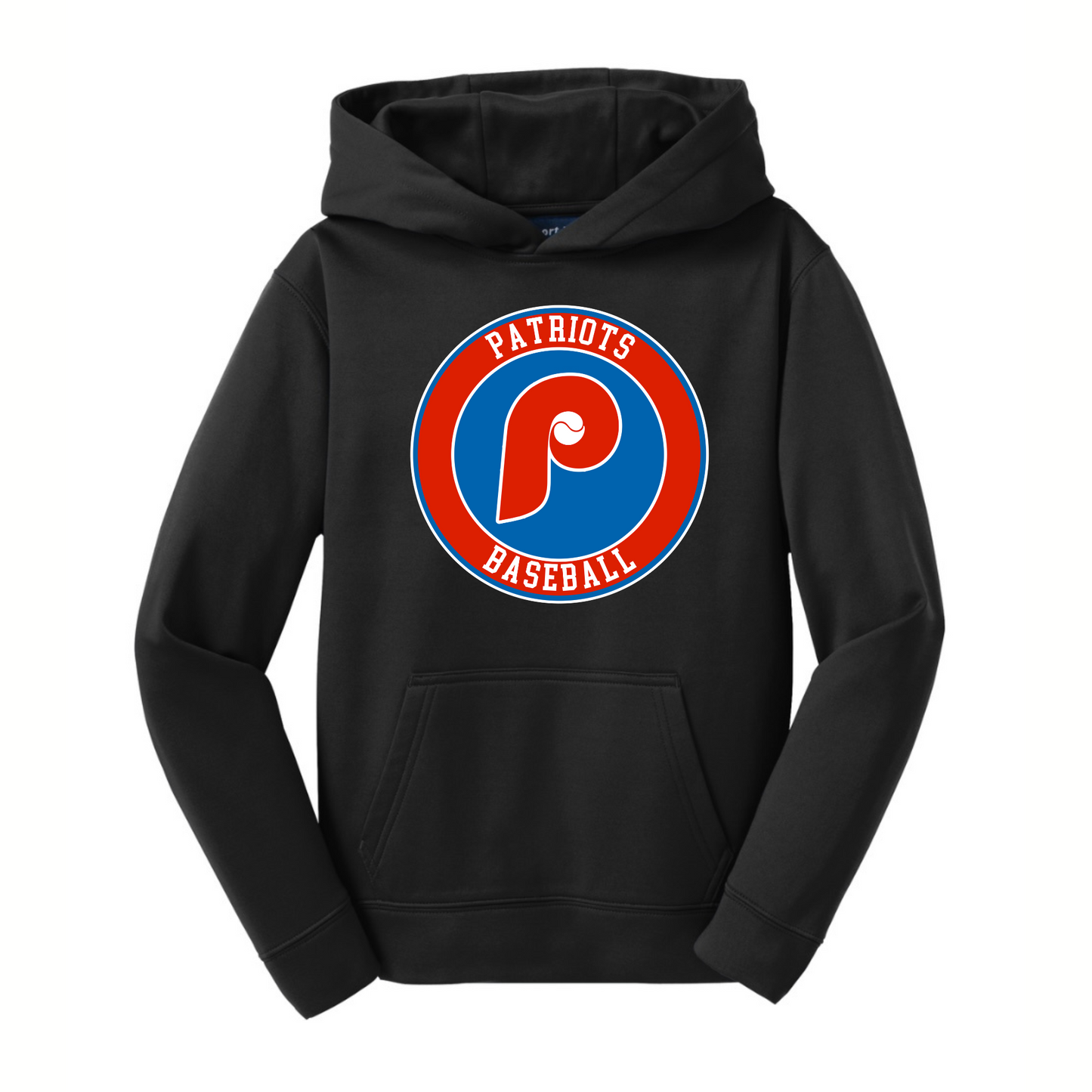 Patriots Circle Youth Dri-Wick Hoodie