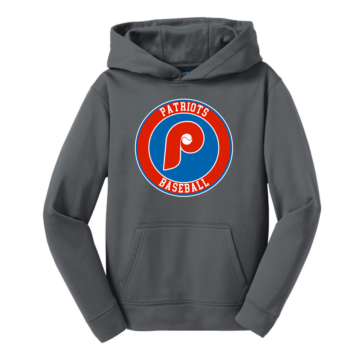 Patriots Circle Youth Dri-Wick Hoodie