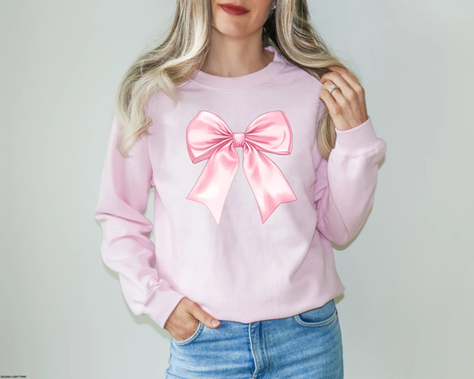 Pink Coquette Bow Adult