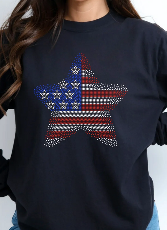 Star Flag Spangle Tee