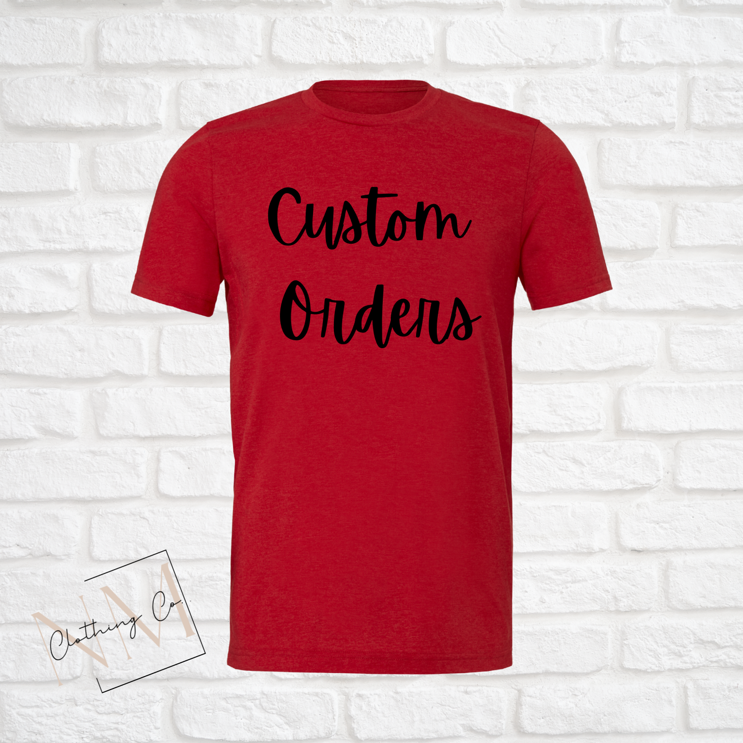 Custom Tee's - Single design Front (Adult)