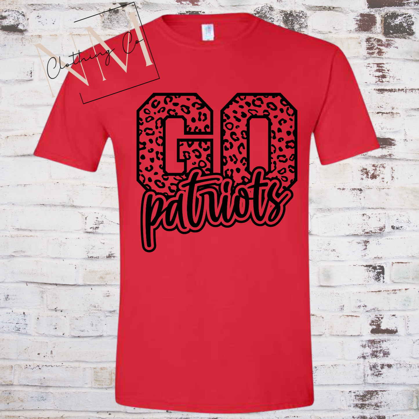 Go Patriots Adult Tee