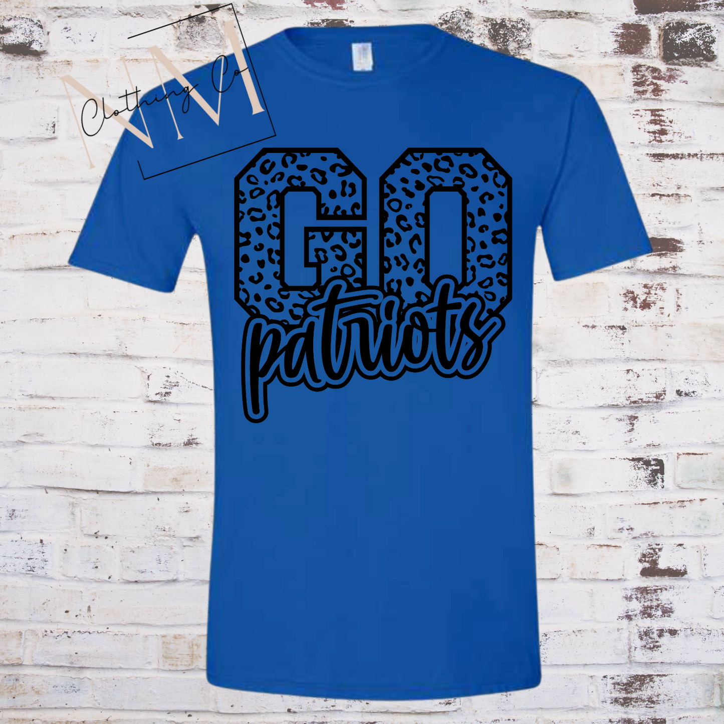 Go Patriots Adult Tee