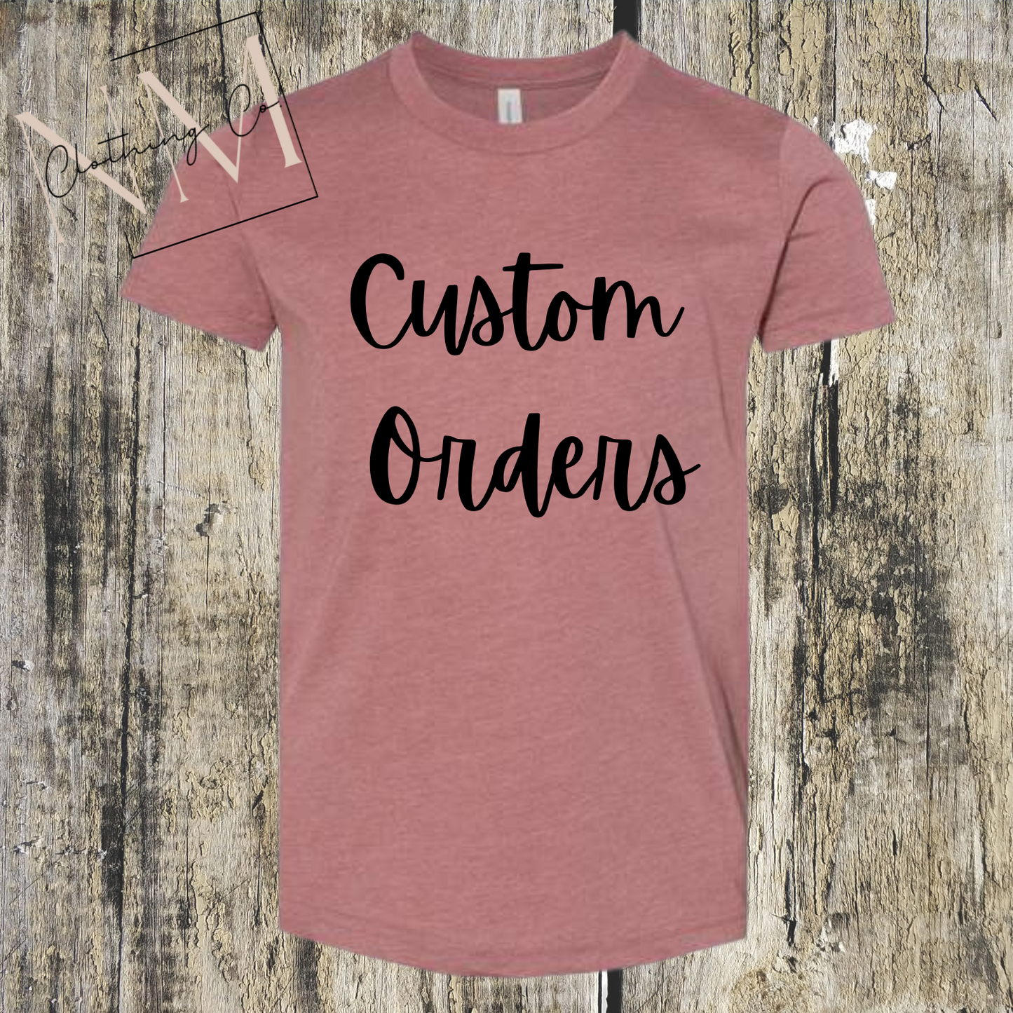 Custom Tee's - Single design Front (Adult)