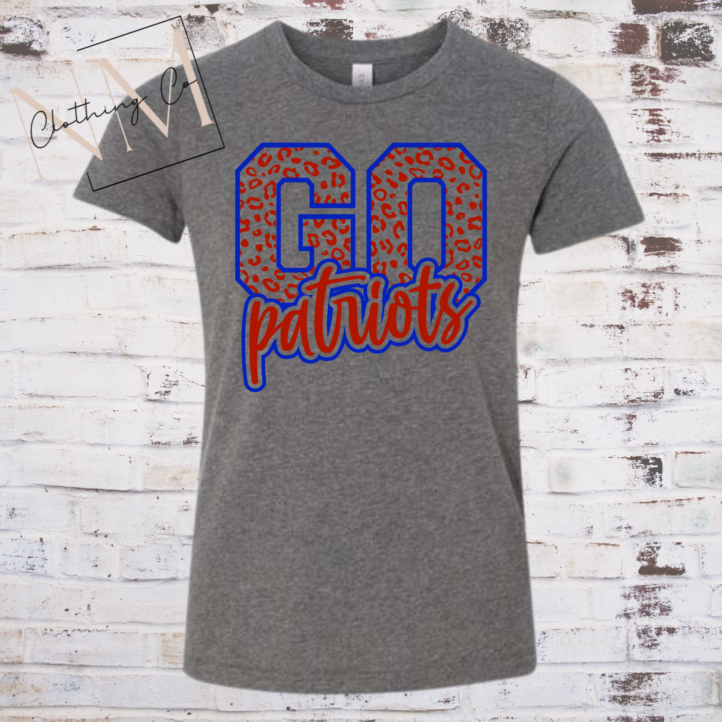 Go Patriots Adult Tee