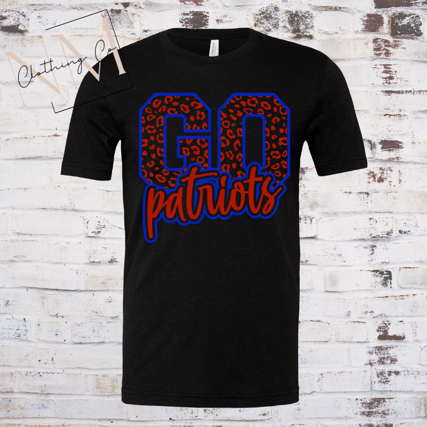 Go Patriots Adult Tee