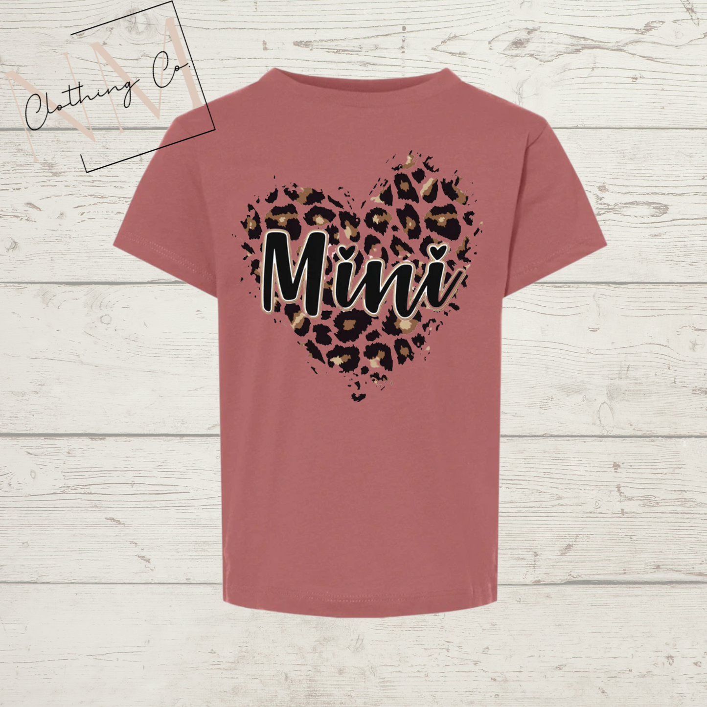 Leopard Mini Heart Toddler