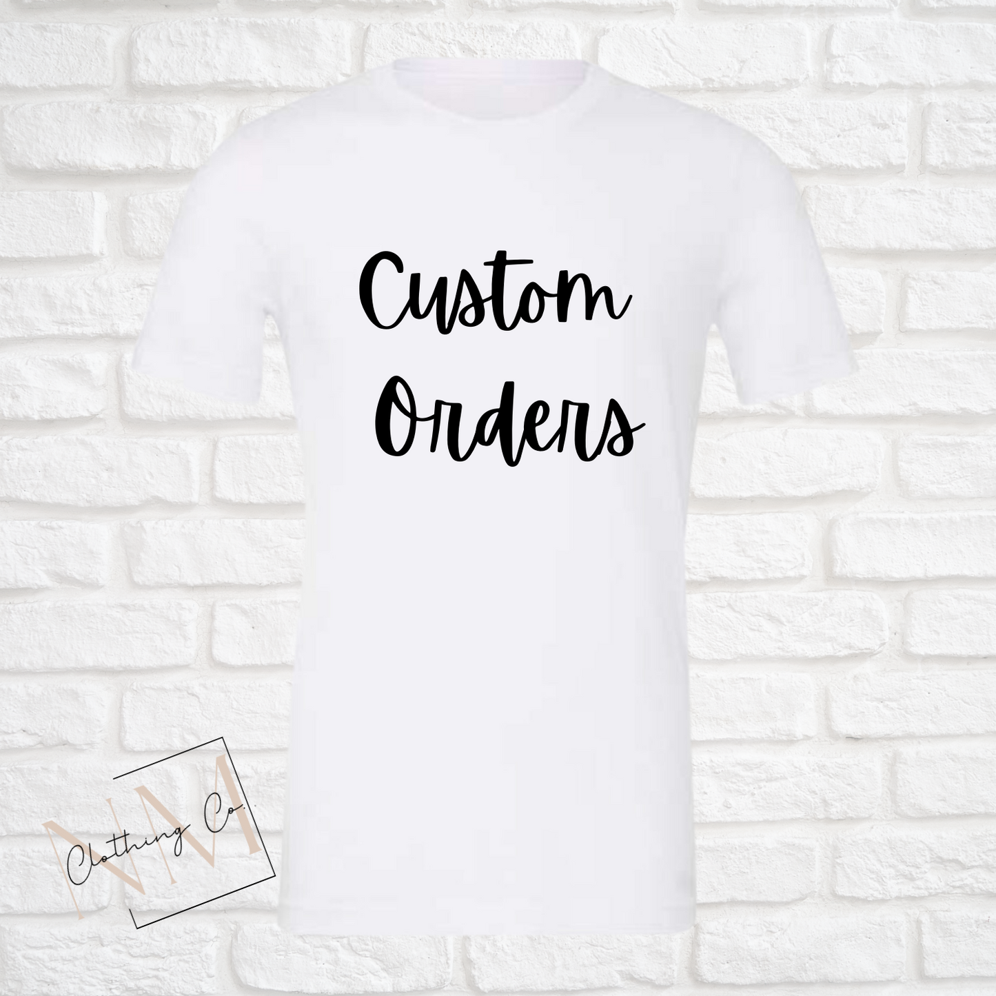 Custom Tee's - Single design Front (Adult)